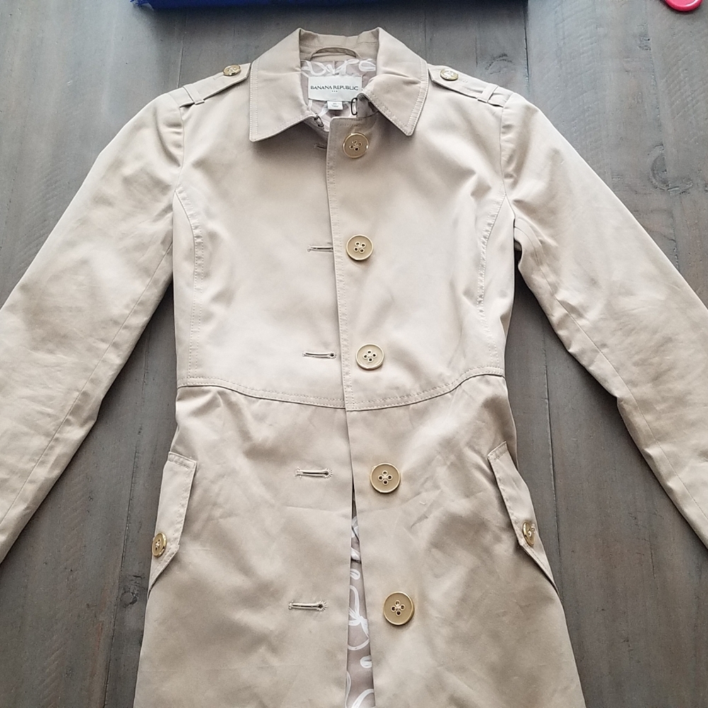 Banana Republic Factory Trench Coat